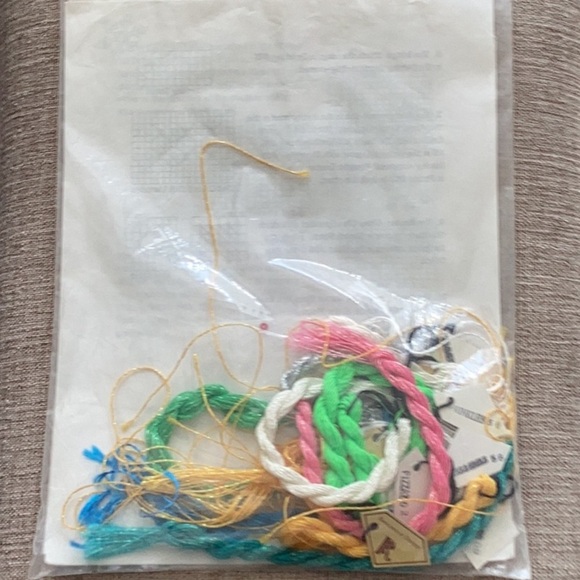 Heart-Shaped Needlepoint Canvas with Night Sky Design - Picture 4 of 4